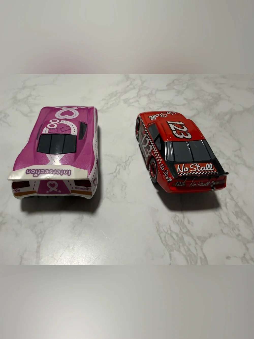 Disney Pink & Red Lightning McQueen and Friends Die-Cast Toy Cars